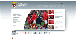 Desktop Screenshot of fundacao.slbenfica.pt